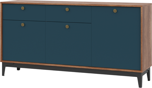 Изображение товара Тумба НК Мебель Brass KM-1 (синий)