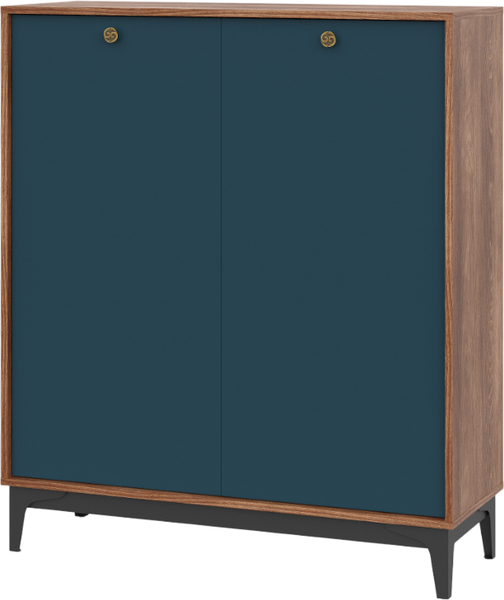 Изображение товара Тумба НК Мебель Brass KM-2 (синий)