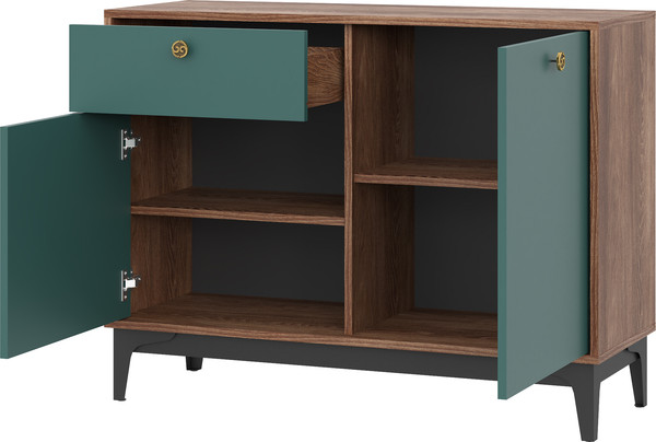 Изображение товара Тумба НК Мебель Brass KM-3 (изумруд)