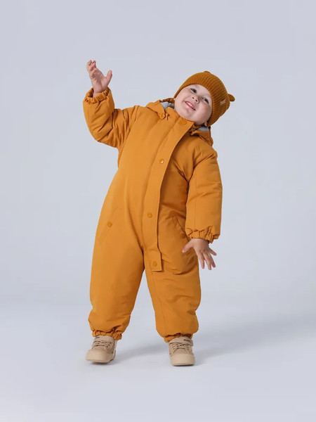 Изображение товара Комбинезон прогулочный детский Rant Husky / 155/8-74 (Honey Yellow, р.74)