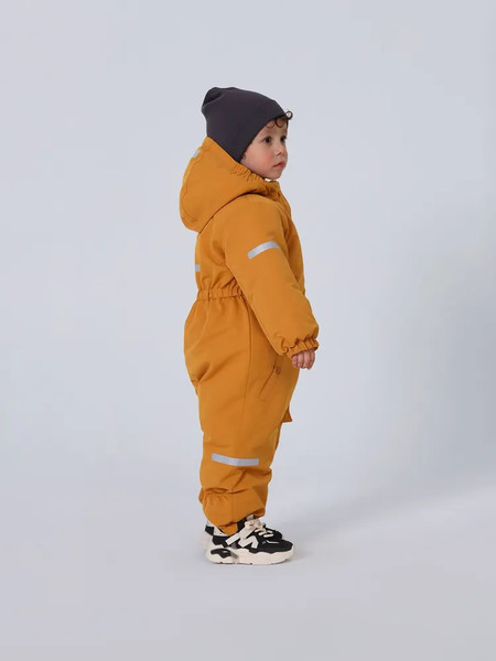 Изображение товара Комбинезон прогулочный детский MOWbaby Alaska / 162/2-86 (рыжий, р.86)