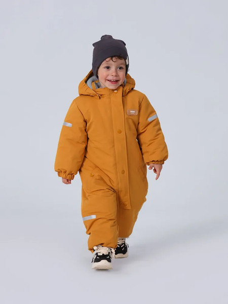 Изображение товара Комбинезон прогулочный детский MOWbaby Alaska / 162/2-86 (рыжий, р.86)