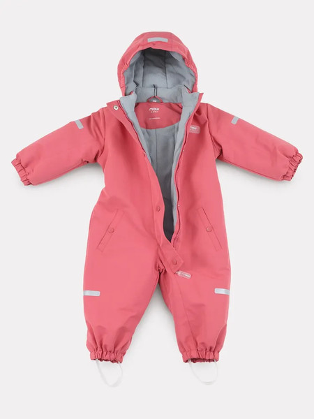 Изображение товара Комбинезон прогулочный детский MOWbaby Alaska / 162/4-86 (розовый, р.86)