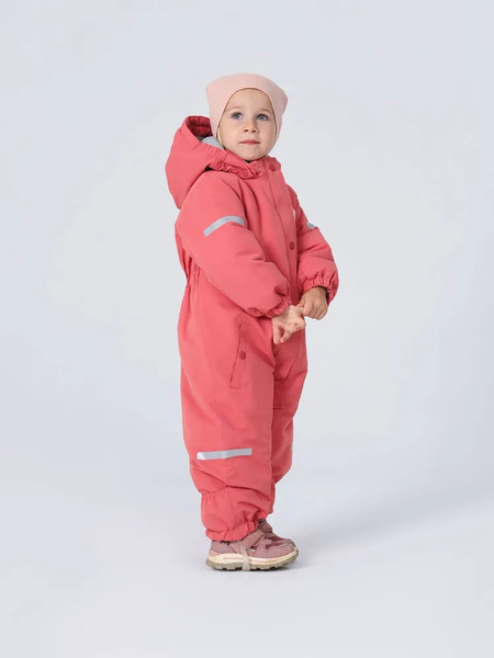 Изображение товара Комбинезон прогулочный детский MOWbaby Alaska / 162/4-86 (розовый, р.86)