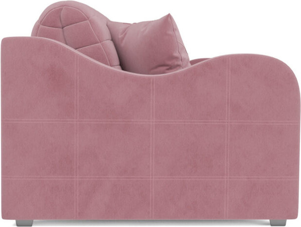 Изображение товара Диван Mebel-Ars Аккордеон Барон №4 НПБ 155x200 (велюр пудра НВ-178/18)