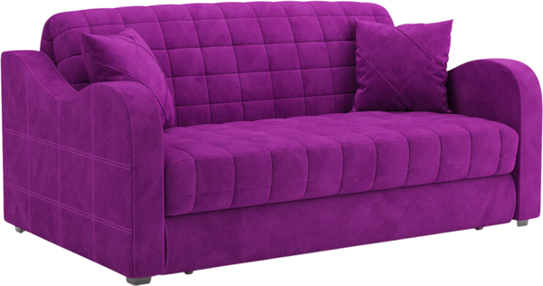 Изображение товара Диван Mebel-Ars Аккордеон Барон №4 НПБ 155x200 (фиолетовый)