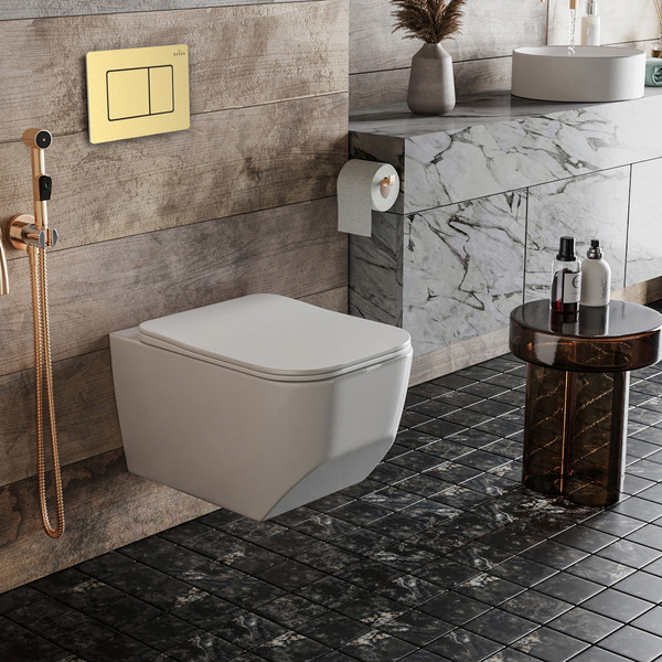 Изображение товара Унитаз подвесной с инсталляцией Roxen StounFix Dual Fresh 968466