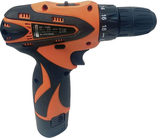 Изображение товара Аккумуляторная дрель-шуруповерт Daman DCD12PC