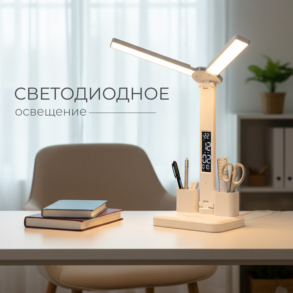 Изображение товара Настольная лампа Sundays Home SM-620 (белый)