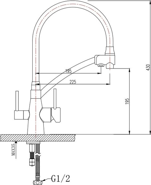 Изображение товара Смеситель Raglo R80.621.05
