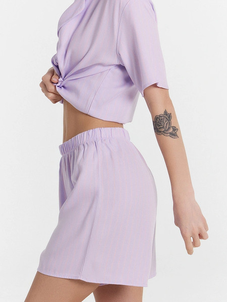 Изображение товара Пижама Mark Formelle 592553-1 (р.170-100-106, полоска на светло-лиловом)