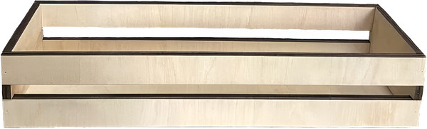 Изображение товара Органайзер для столовых приборов ОМурМебель с рейками (бежевый)