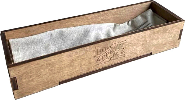 Изображение товара Органайзер для столовых приборов ОМурМебель Bon appetit (коричневый)