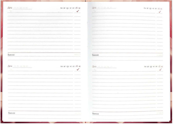 Изображение товара Записная книжка Феникс+ Нежный цветок / 65092