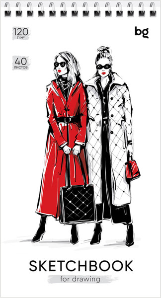 Изображение товара Скетчбук BG Fashion / СА540гр_58922 (40л)