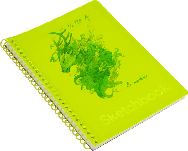 Изображение товара Скетчбук BG Neon. Yellow / СА540гр_59314 (40л)