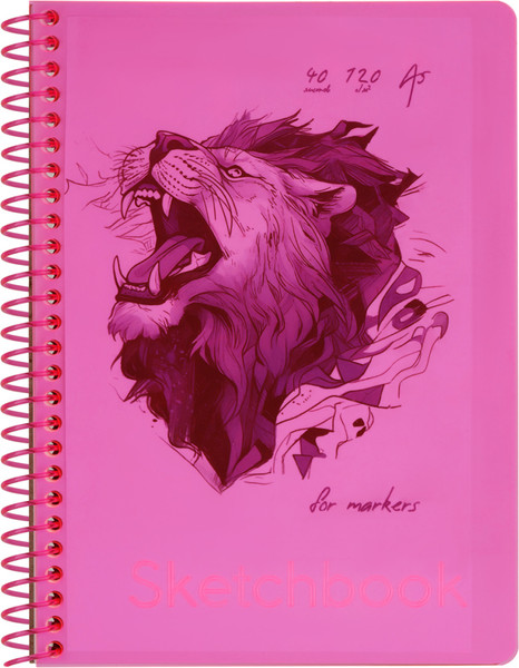 Изображение товара Скетчбук BG Neon. Pink / СА540гр_59315 (40л)