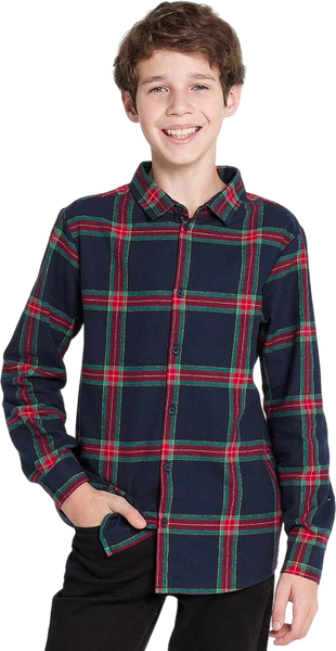Изображение товара Рубашка детская Mark Formelle 123440/1 (р.134-68, красно-синяя клетка)