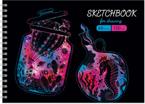 Изображение товара Скетчбук BG Imagine / СА560гр_57143 (60л)