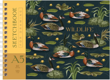 Изображение товара Скетчбук BG Птицы / СА560гр_57139 (60л)