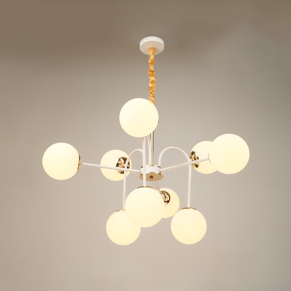 Изображение товара Люстра BayerLux Пунто / 10386028 (белый/золото)