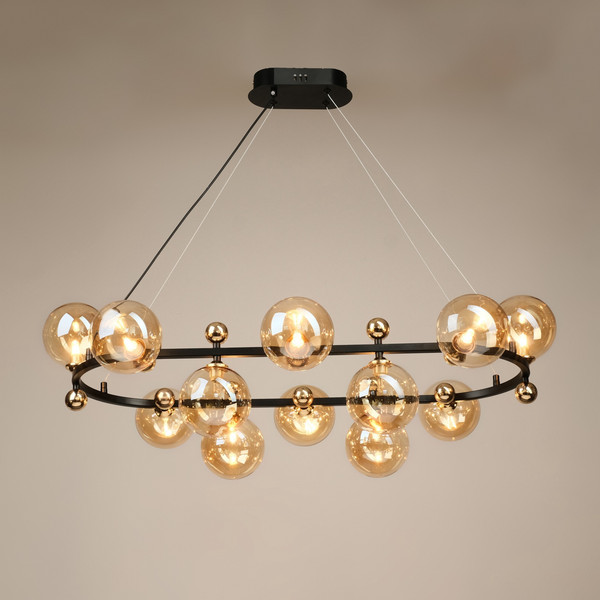 Изображение товара Люстра BayerLux Авери / 10386033 (черный/золото)