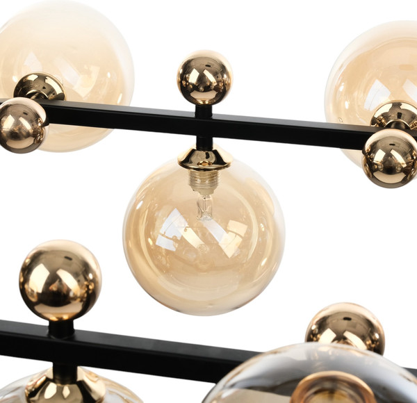 Изображение товара Люстра BayerLux Авери / 10386033 (черный/золото)