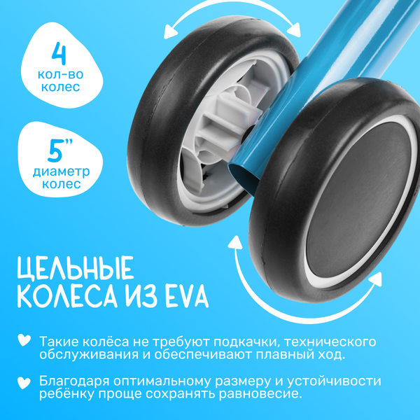 Изображение товара Беговел NINO 1977 (синий)