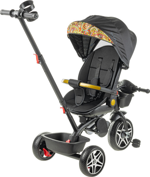 Изображение товара Трехколесный велосипед с ручкой NINO CBL-868 (черный)