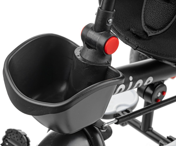 Изображение товара Трехколесный велосипед с ручкой NINO CBL-868 (черный)