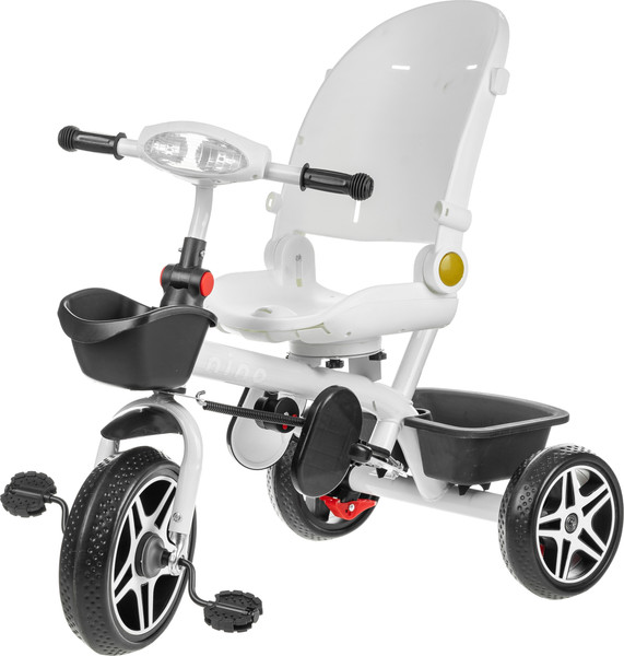 Изображение товара Трехколесный велосипед с ручкой NINO CBL-868 (белый)