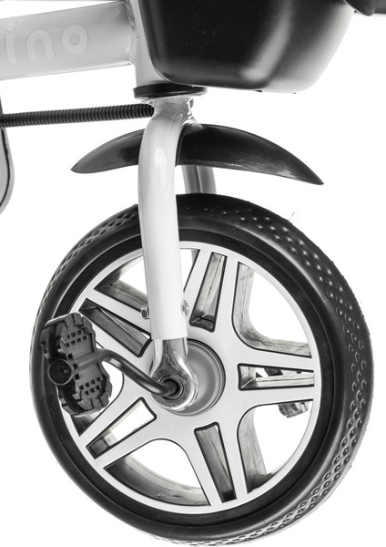 Изображение товара Трехколесный велосипед с ручкой NINO CBL-868 (белый)