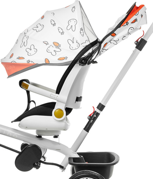 Изображение товара Трехколесный велосипед с ручкой NINO CBL-868 (белый)