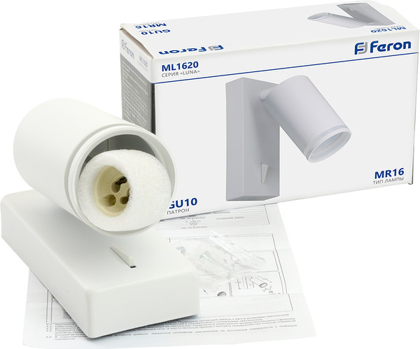 Изображение товара Спот Feron ML1620 / 48811 (белый)