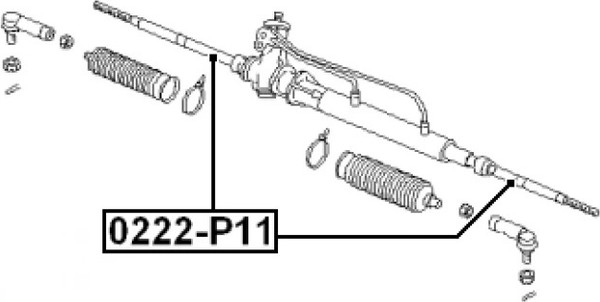Изображение товара Рулевая тяга Febest 0222P11