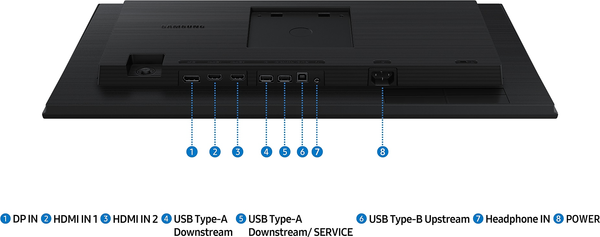 Изображение товара Монитор Samsung LS24D400GAIXCI