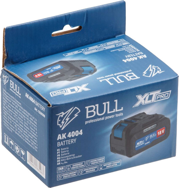 Изображение товара Аккумулятор для электроинструмента Bull AK 4004 18.0 В / 1329596