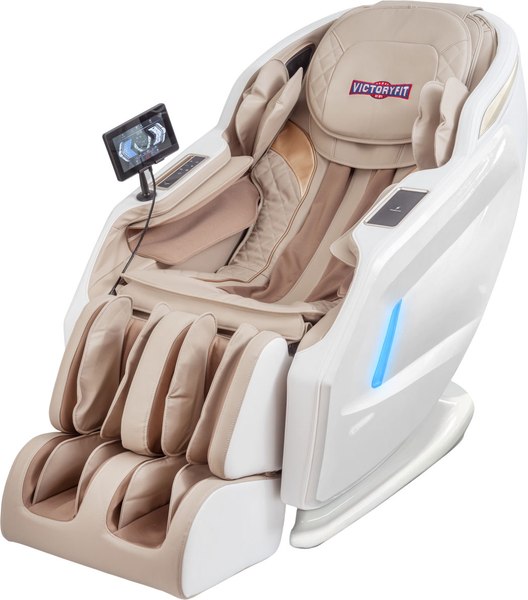 Изображение товара Массажное кресло VictoryFit VF-M91 (белый/бежевый)