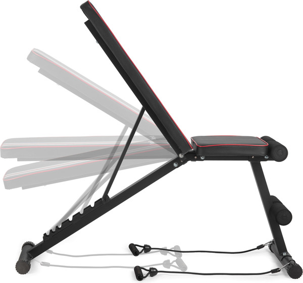 Изображение товара Скамья многофункциональная VictoryFit VF-T18 (черный/красный)