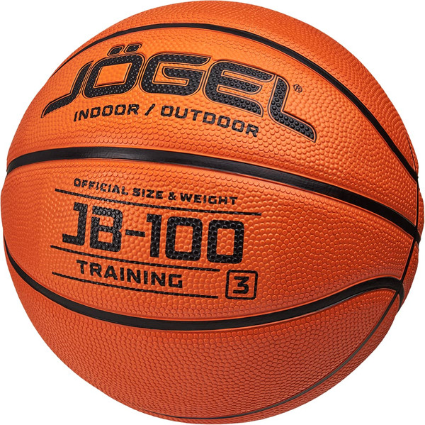Изображение товара Баскетбольный мяч Jogel JB-100 BC23 (размер 3)