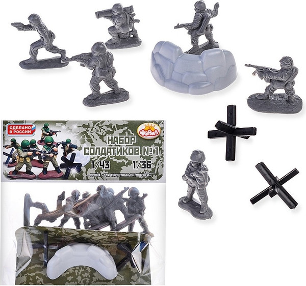 Изображение товара Набор фигурок игровых Форма Солдатики №1 / С-91-Ф