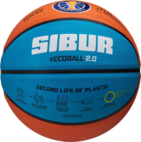 Изображение товара Баскетбольный мяч Jogel Training Ecoball 2.0 Replica (размер 6)