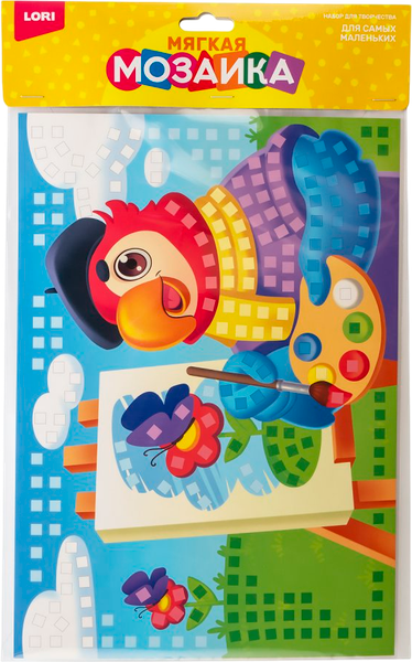 Изображение товара Набор для творчества Lori Мягкая мозаика. Художник / Кэ-024