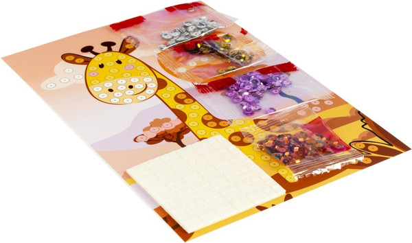 Изображение товара Набор для творчества Lori Картина из пайеток. Жирафик / Мкс-022