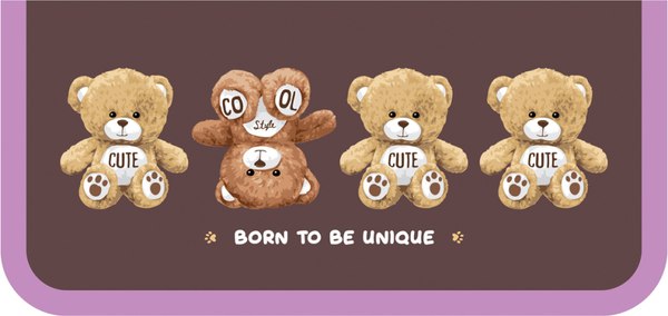 Изображение товара Пенал ArtSpace Bears / ПК1_59899