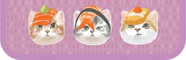 Изображение товара Пенал ArtSpace Suchi Cats / ПК1_59875