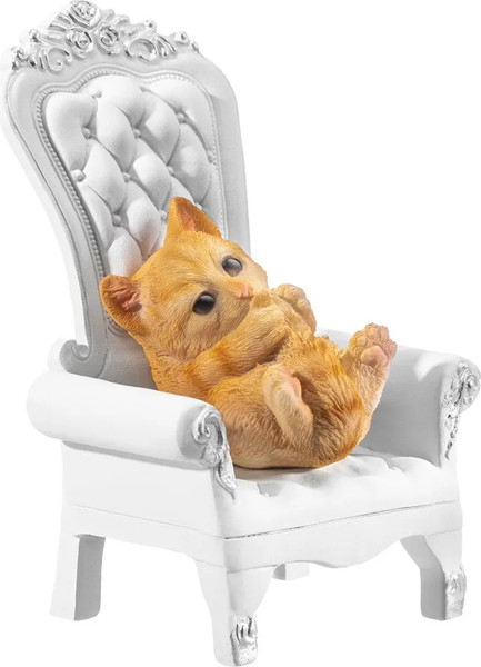 Изображение товара Статуэтка Elan Gallery Котенок в кресле / 101343