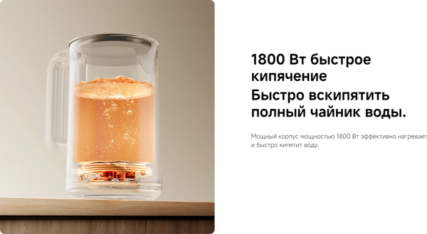 Изображение товара Электрочайник Xiaomi Double Wall Electric Kettle MJDSH07YM-A / BHR9539EU