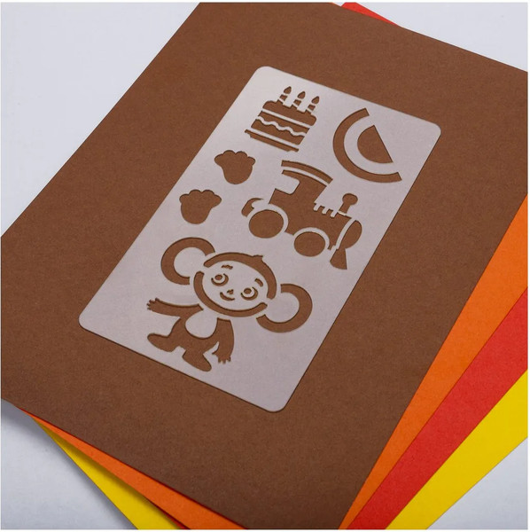 Изображение товара Трафарет Мульти-пульти Чебурашка / ТРЧБ_53020 (3шт)