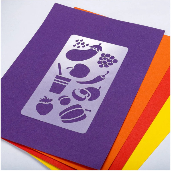 Изображение товара Трафарет Мульти-пульти Фруктовая корзина / НТ_54112 (3шт)